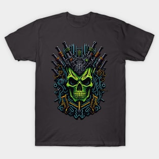 Cyborg Heads S02 D08 T-Shirt